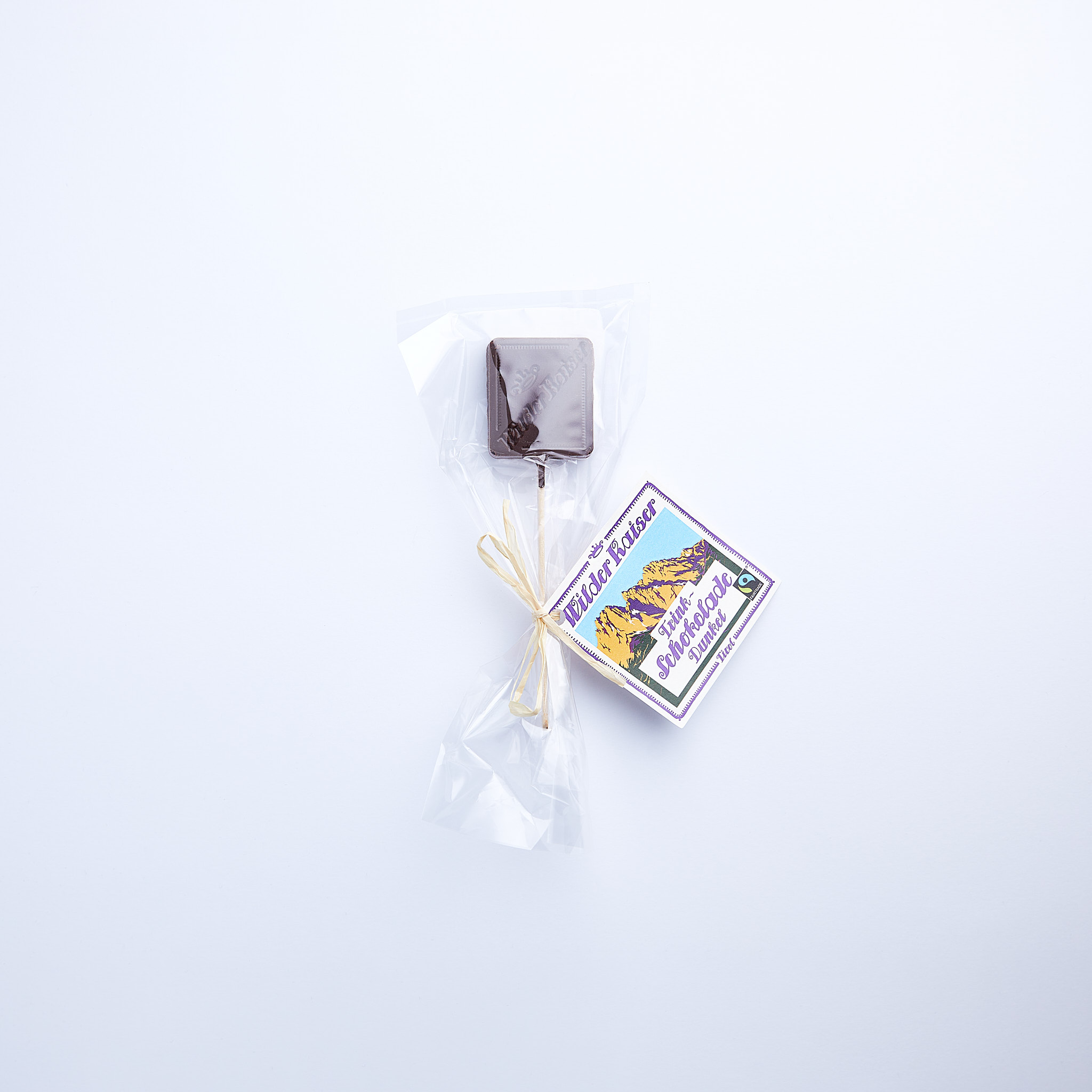 Schokoladen Duo Lollipop (Milch und Dunkel)